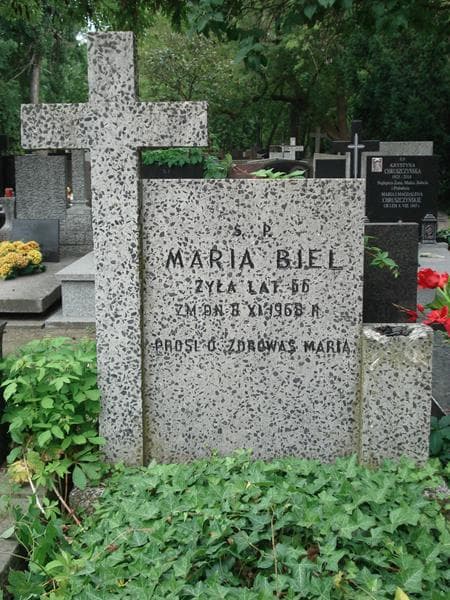 Zdjęcie grobu Maria Biel (2)