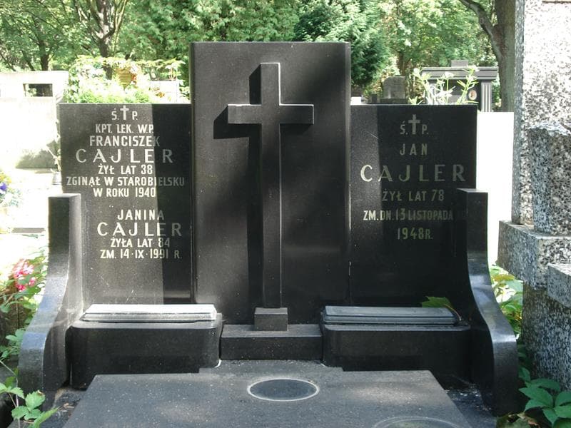 Zdjęcie grobu Jan Cajler (2)