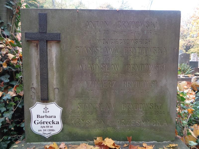 Zdjęcie grobu Stanisława Brydowska (2)