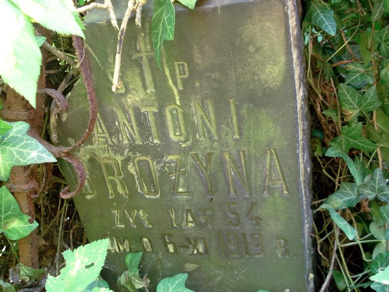 Zdjęcie grobu Antoni Brożyna (2)