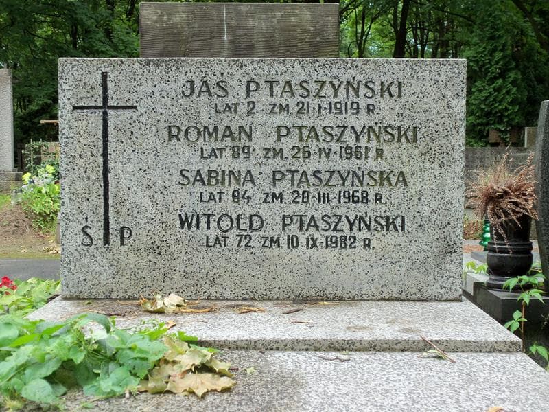 Zdjęcie grobu Witold Ptaszyński (2)