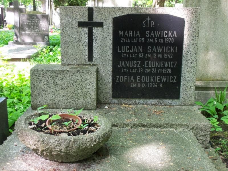 Zdjęcie grobu Janusz Edukiewicz (2)
