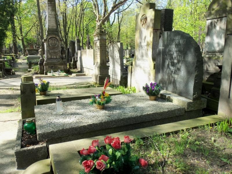 Zdjęcie grobu Franciszek Petersile (1)