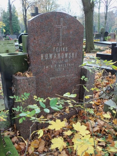 Zdjęcie grobu Feliks Nowakowski (2)