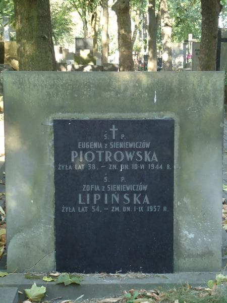 Zdjęcie grobu Eugenia Piotrowska (2)