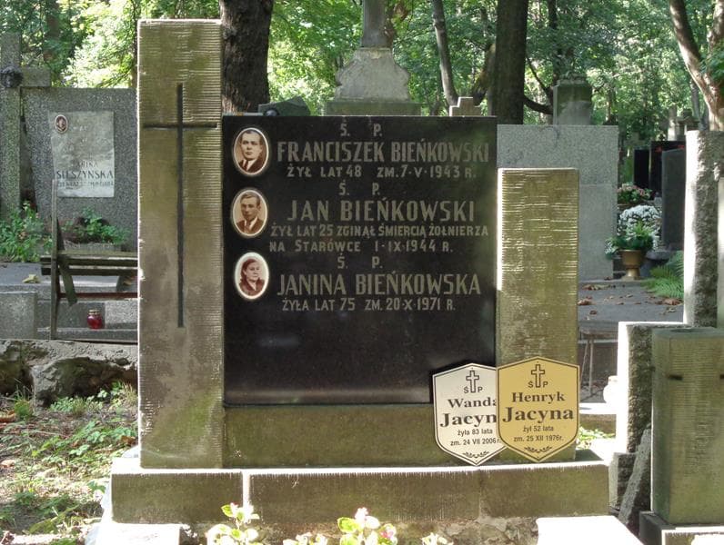 Zdjęcie grobu Jan Bieńkowski (2)