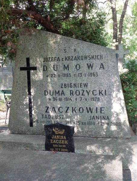 Zdjęcie grobu Zbigniew Duma Rożycki (2)