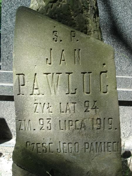 Zdjęcie grobu Jan Pawluć (2)
