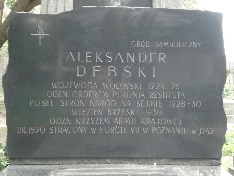 Zdjęcie grobu Aleksander Dębski (2)