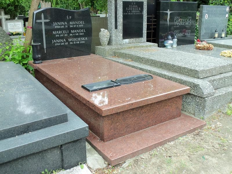 Zdjęcie grobu Janina Mandel (1)
