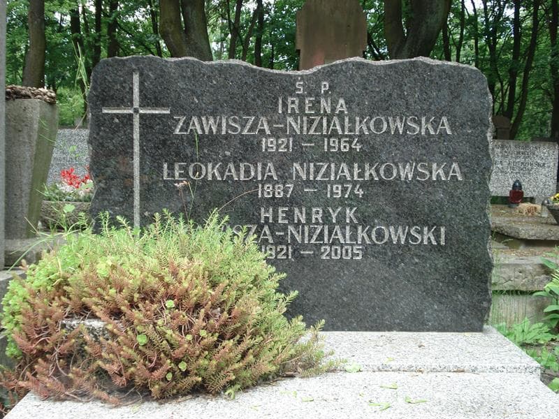 Zdjęcie grobu Leokadia Niziałkowska (2)