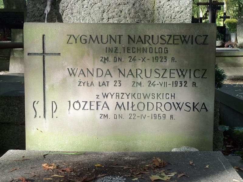 Zdjęcie grobu Wanda Naruszewicz (2)