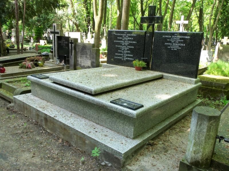 Zdjęcie grobu Alfreda Janiszewska (1)
