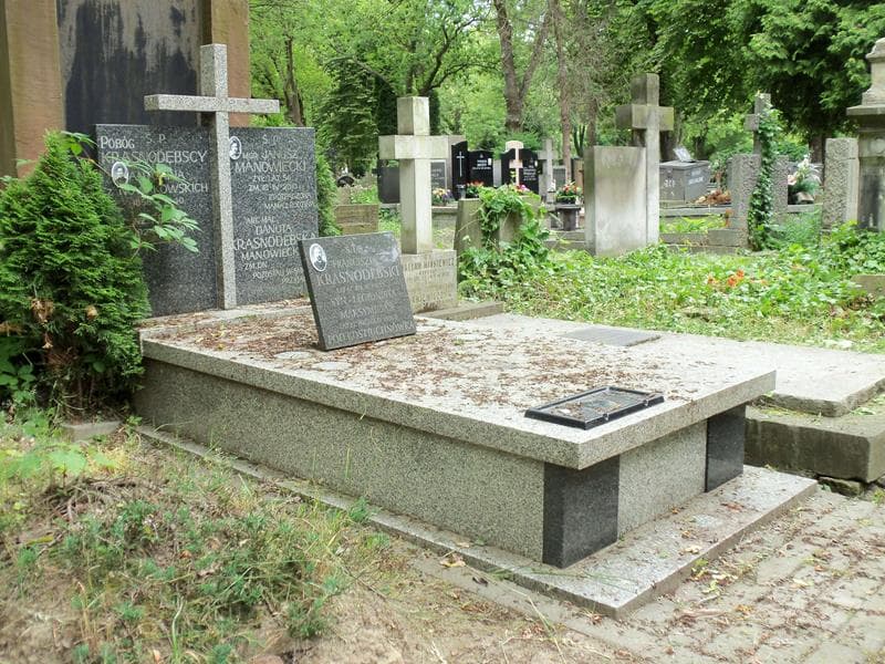 Zdjęcie grobu Janusz Manowiecki (1)