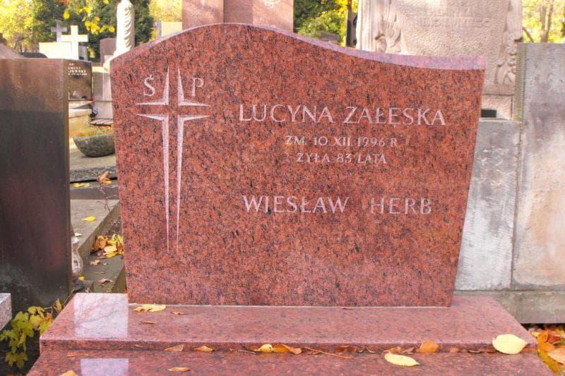 Zdjęcie grobu Lucyna Załęska (2)