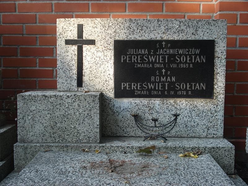 Zdjęcie grobu Roman Pereświet-Sołtan (2)