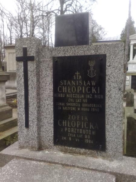 Zdjęcie grobu Zofia Chłopicka (1)