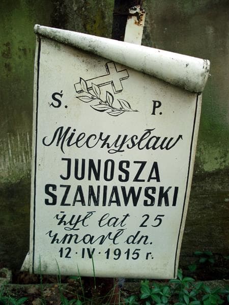 Zdjęcie grobu Mieczysław Junosza Szaniawski (2)