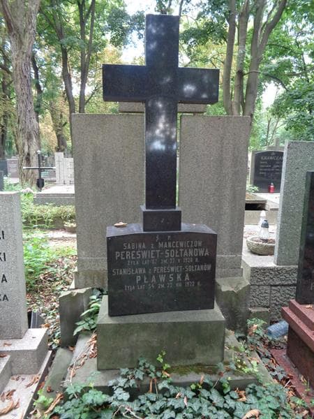 Zdjęcie grobu Sabina Pereświet-Sołtanowa (2)