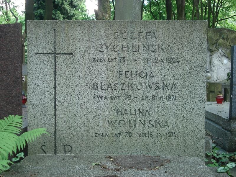 Zdjęcie grobu Józefa Żychlińska (2)