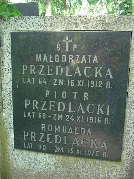 Zdjęcie grobu Romualda Przedlacka (2)