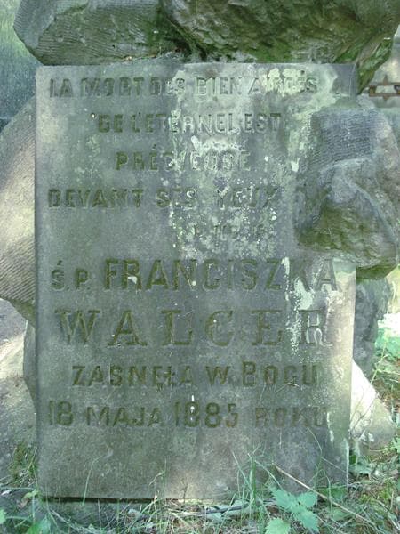 Zdjęcie grobu Franciszka Walcer (2)