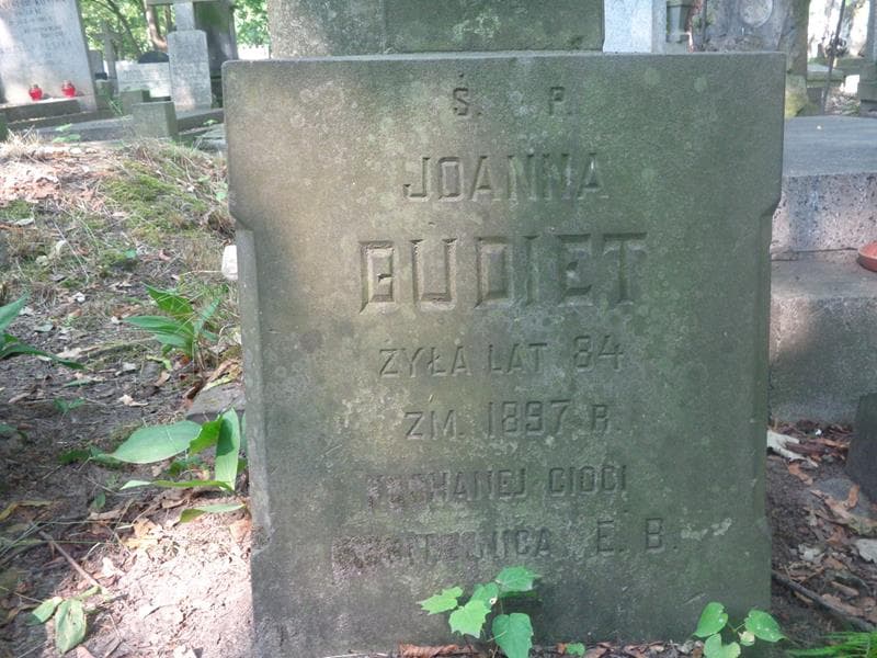Zdjęcie grobu Joanna Dudiet (2)