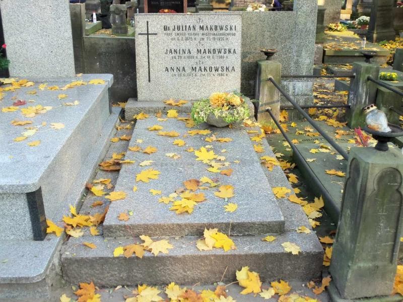 Zdjęcie grobu: Janina Makowska