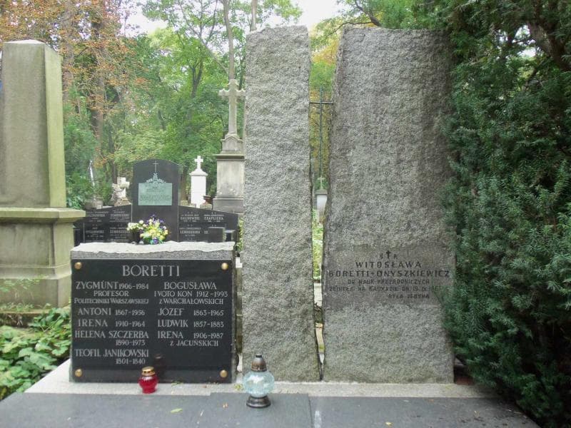 Zdjęcie grobu Ludwik Boretti (2)