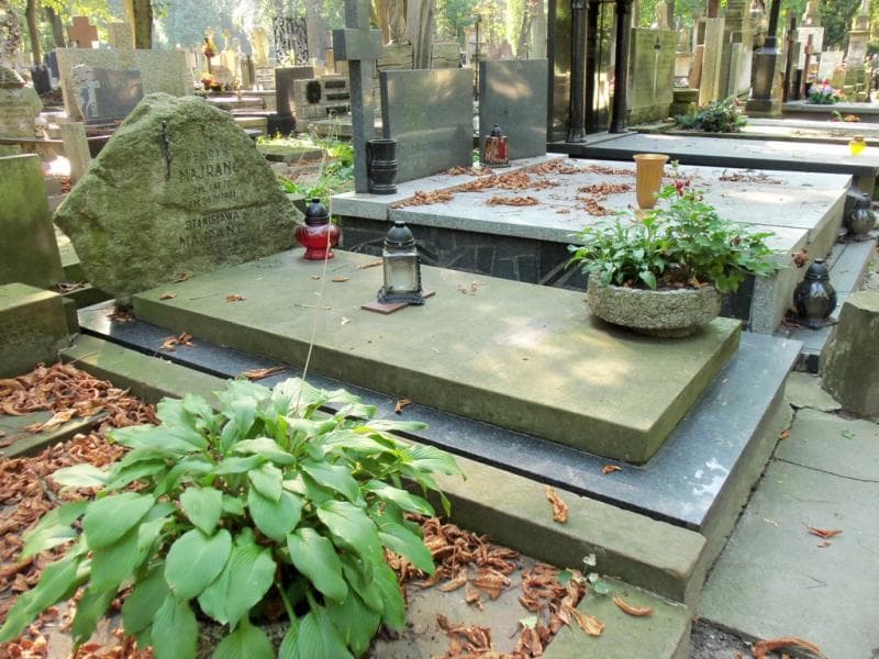 Zdjęcie grobu Stanisława Majranc (1)