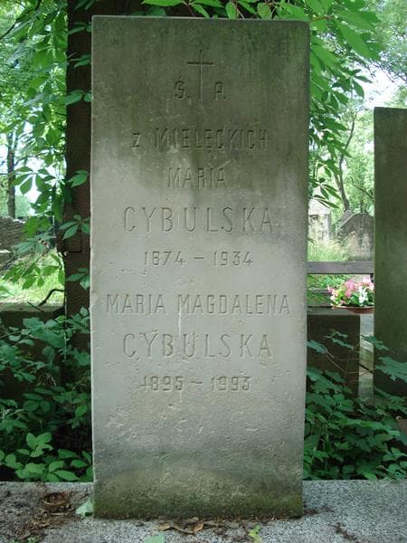 Zdjęcie grobu Maria Cybulska (2)