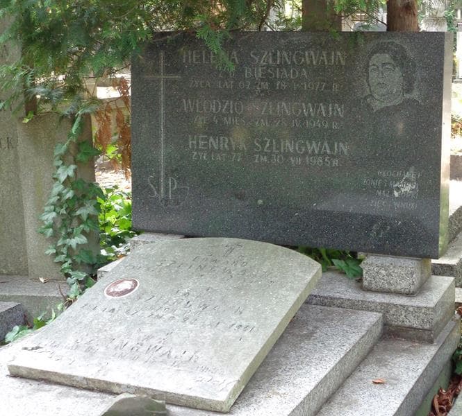 Zdjęcie grobu Henryk Szlingwajn (2)