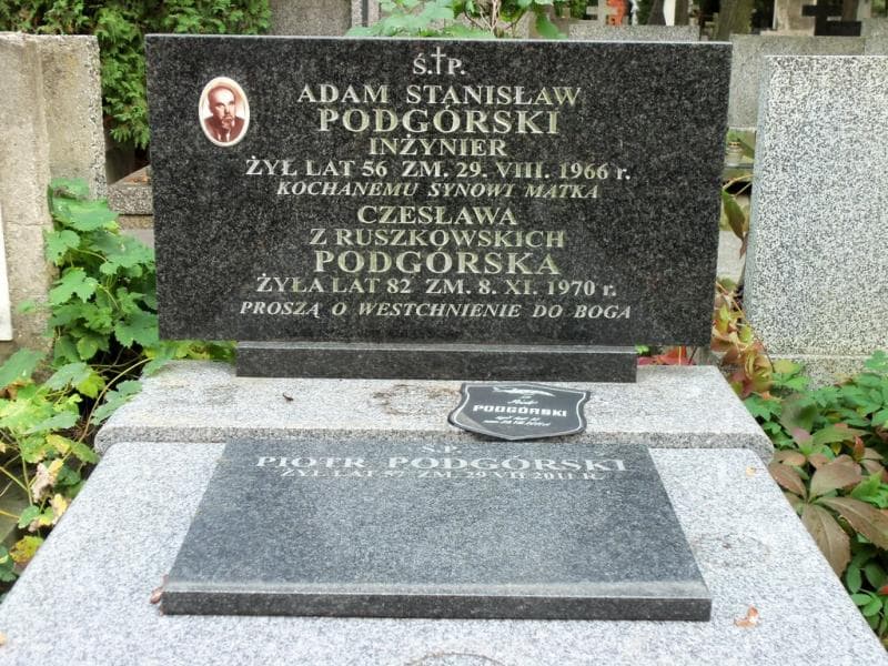 Zdjęcie grobu Czesława Podgórska (2)