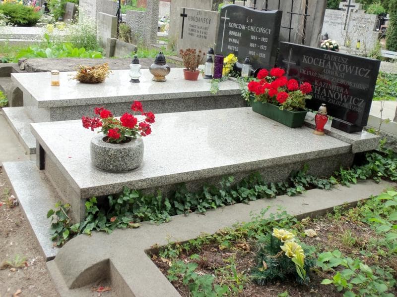 Zdjęcie grobu Kazimiera Kochanowicz (1)