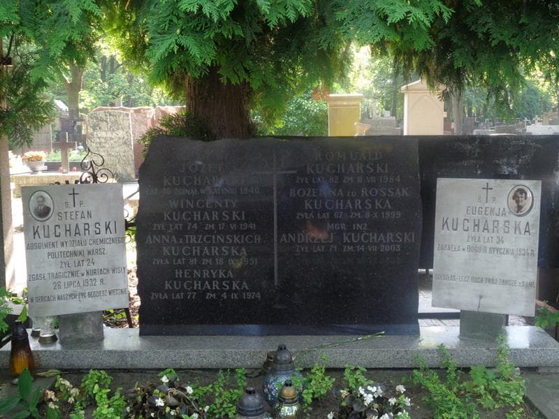Zdjęcie grobu Henryka Kucharska (2)