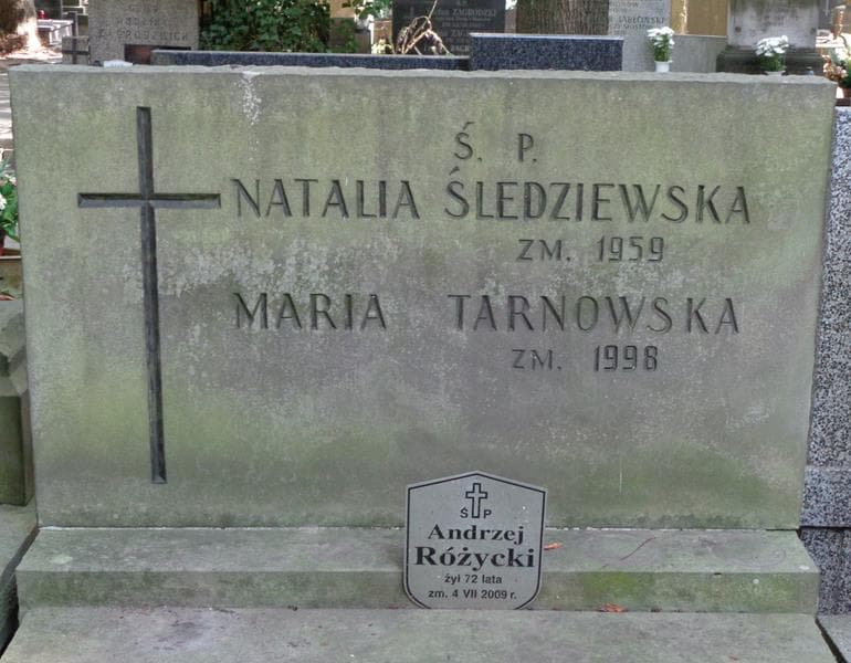 Zdjęcie grobu Marta Tarnowska (2)