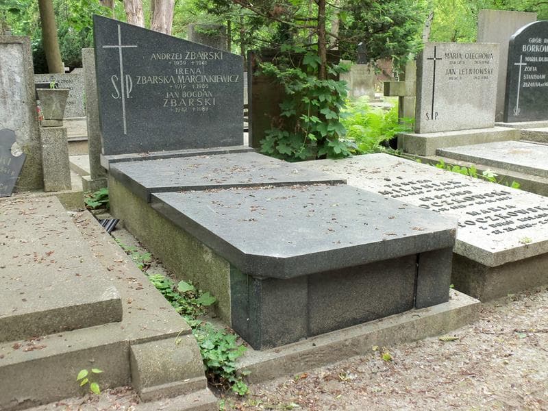 Zdjęcie grobu Irena Zbarska Marcinkiewicz (1)