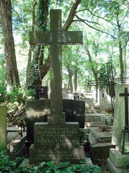 Zdjęcie grobu Feliks Cieński (1)