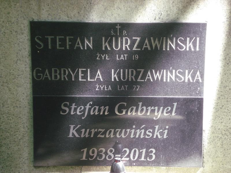 Zdjęcie grobu Gabryela Kurzawińska (1)