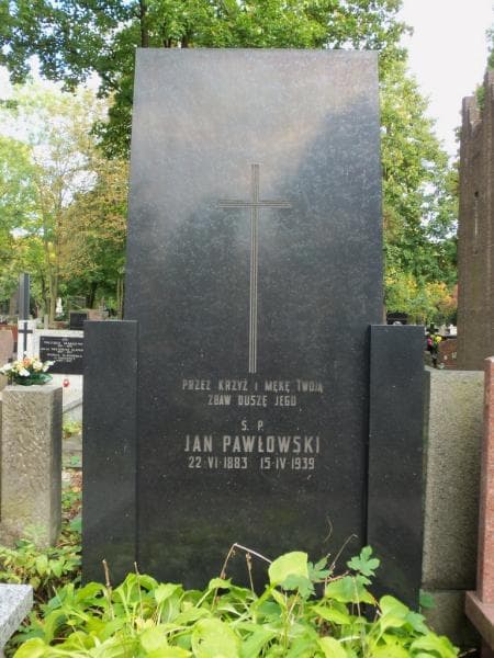 Zdjęcie grobu Jan Pawłowski (2)