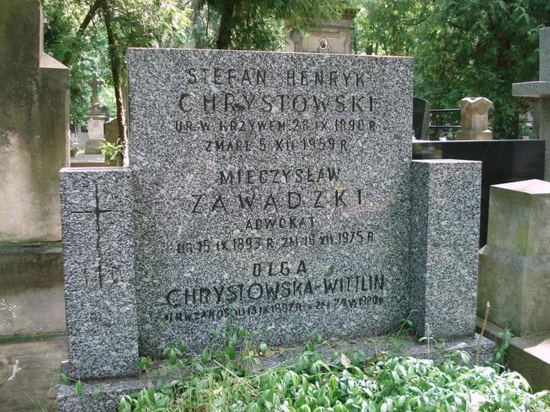 Zdjęcie grobu Stefan Henryk Chrystowski (2)