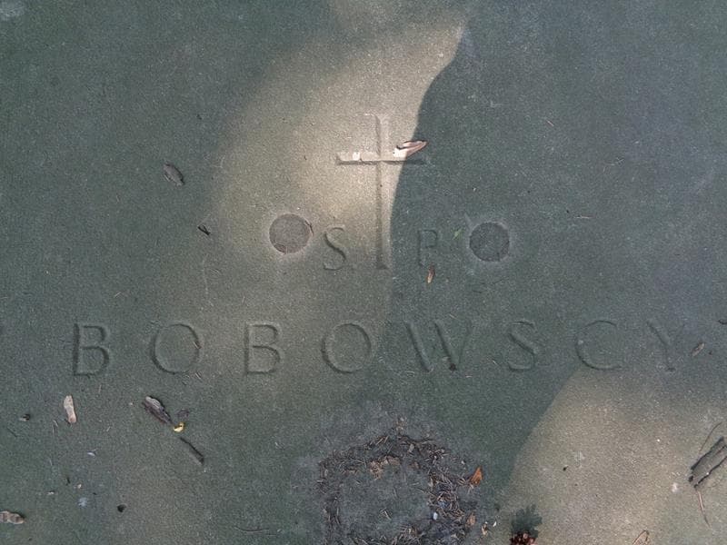 Zdjęcie grobu Bobowscy (2)