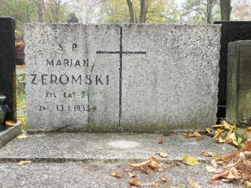 Zdjęcie grobu Marian Żeromski (2)