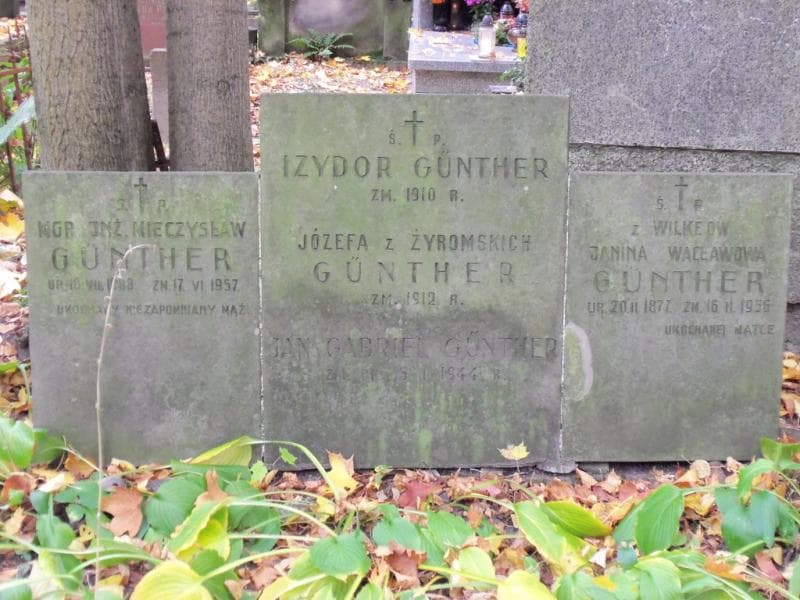 Zdjęcie grobu Józefa Gunther (2)