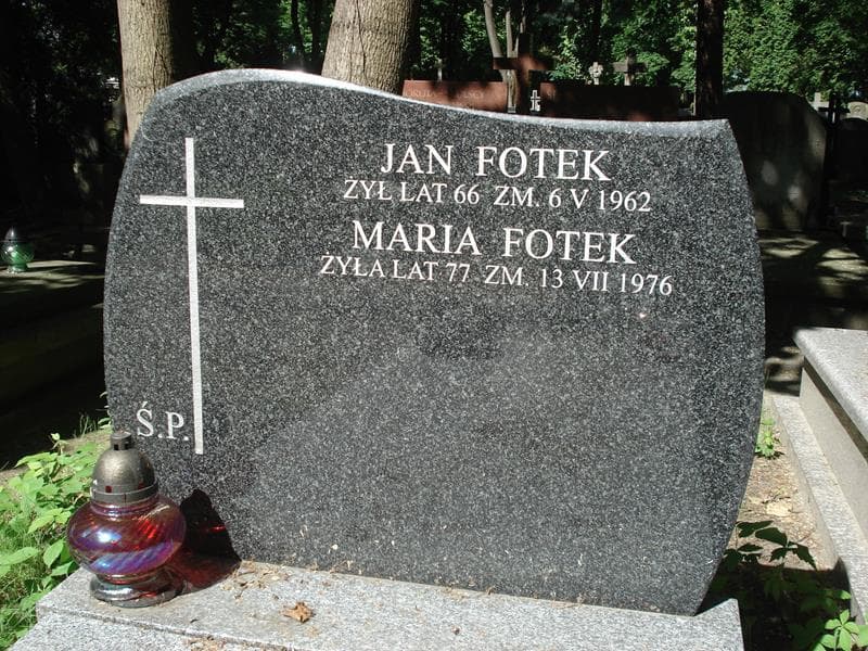 Zdjęcie grobu Jan Fotek (1)