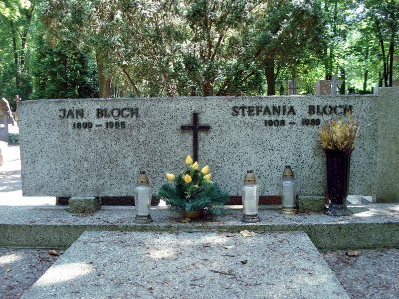 Zdjęcie grobu Jan Bloch (1)
