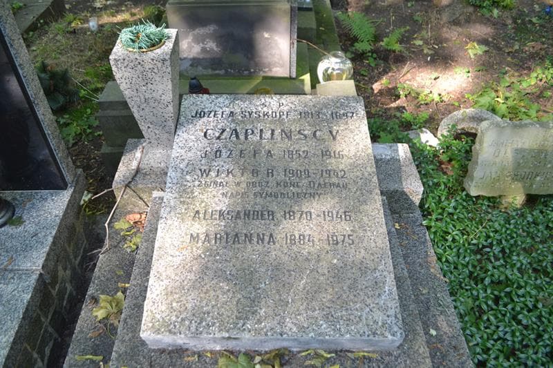 Zdjęcie grobu Józefa Czaplińska (2)