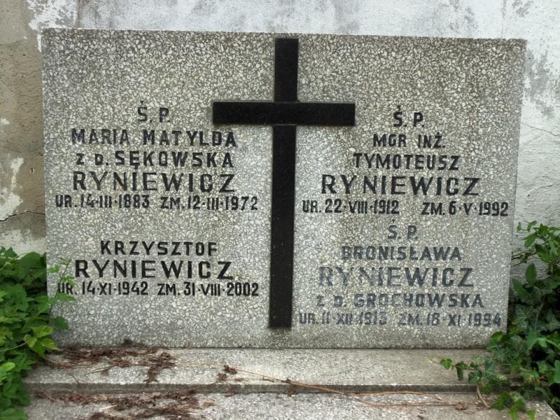 Zdjęcie grobu Tymoteusz Ryniewicz (2)