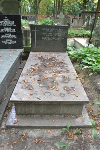 Zdjęcie grobu Henryka Michalska (1)