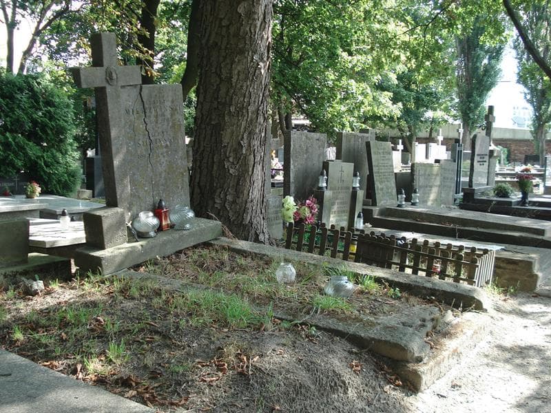 Zdjęcie grobu: Faustyn Mierzwiński